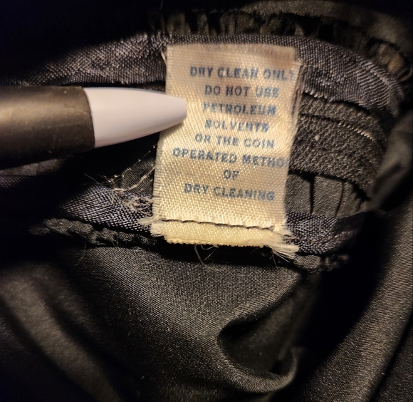 Union Made Vintage Black Strapless Sweetheart Ruched Gown - Picture 8 of 8